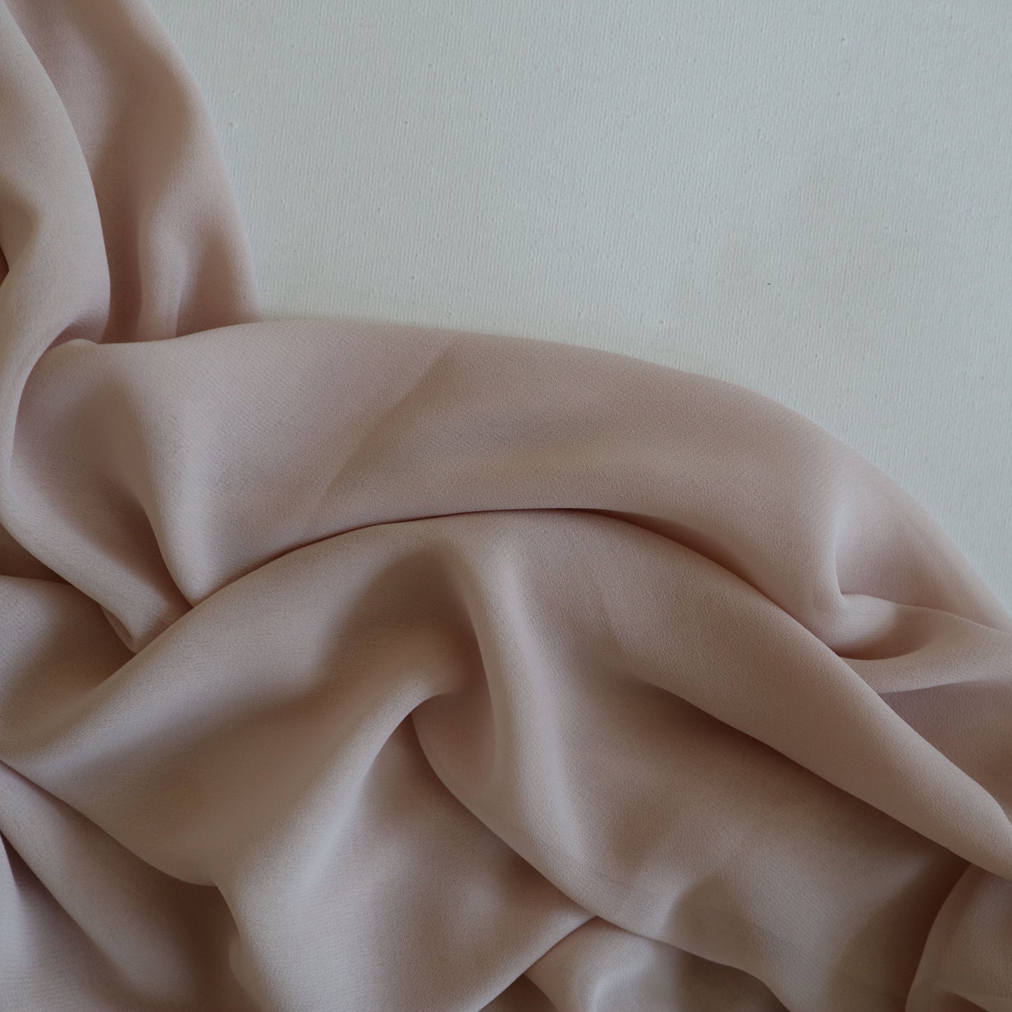 Premium Chiffon Hijab - Crepe Pink