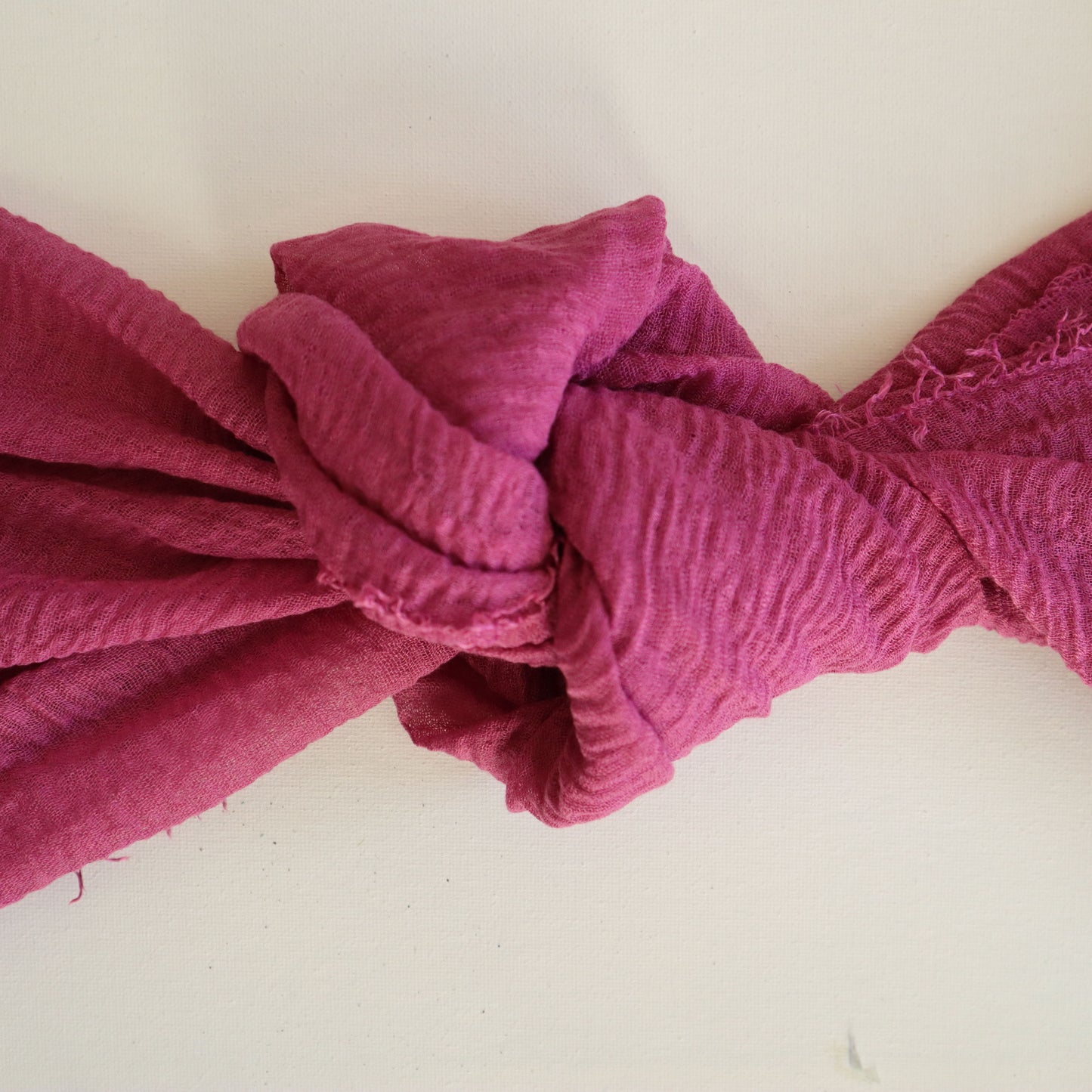 Luxury Crimped Cotton - Fuchsia